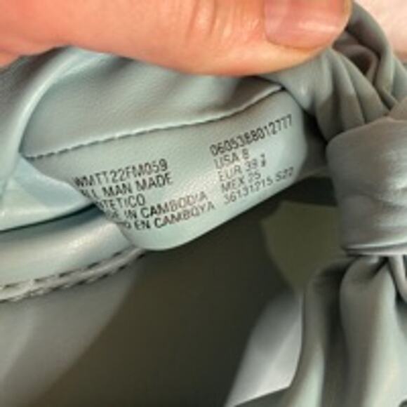 Minimalist Sage Green Knot Slide Sandals Time and Tru Women’s 8 - Picture 5 of 7